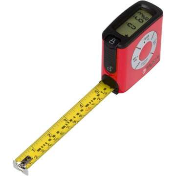 eTape16 Digital Electronic Tape Measure - 16ft Measuring Tool with Memory