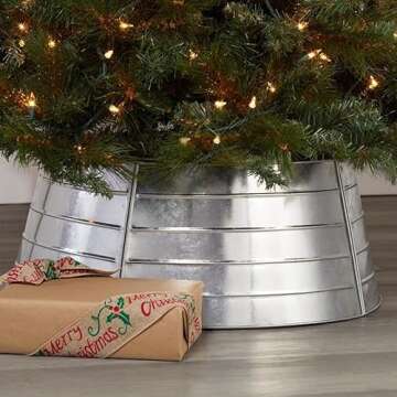 Metal Tree Collars - Galvanized