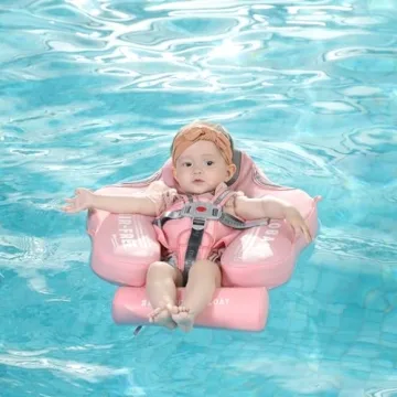 Mambobaby Float with Canopy Non-Inflatable Swim Trainer