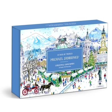 12 Days of Christmas Puzzle Calendar for Holiday Fun