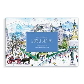 12 Days of Christmas Puzzle Calendar for Holiday Fun