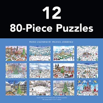 12 Days of Christmas Puzzle Calendar for Holiday Fun