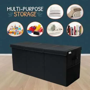 Extra Large Toy Storage Organizer - Durable & Stylish