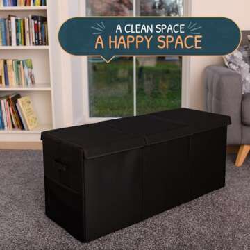 Extra Large Toy Storage Organizer - Durable & Stylish