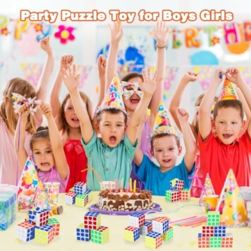 Mini Cube Puzzle Party Favors for Kids Fun Educational Gifts