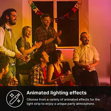 Kasa Smart LED Light Strip, 16.4ft WiFi LED Strip Works with Alexa, Google Home, SmartThings, High Brightness with 16 Million Colors, RGB, Grouping, Adjustable Length, Up to 25,000 Hours (KL400L5)