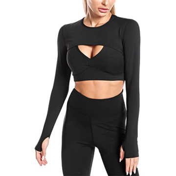 Stylish Women's Crop Top Hoodie - Gym, Casual & Workout Essential