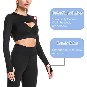 Women's Crop Top Hoodie Gym Casual Workout Essential
