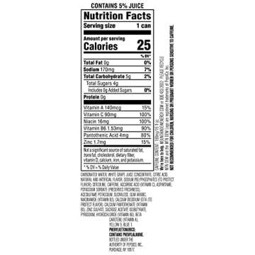 MTN DEW ENERGY, Baja Blast, 16oz Cans (12 Pack), 0g added sugar, 5% juice, Zinc to help support immune function, Citicoline and caffeine for mental boost*, Antioxidants Vitamins A&C - Limited Edition