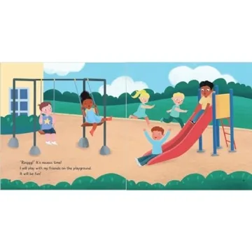 Going to My New School Book for Boys to ease school anxiety