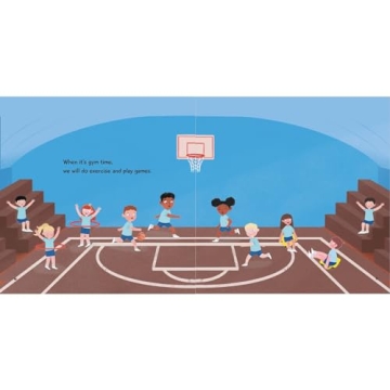 Going to My New School Book for Boys to ease school anxiety