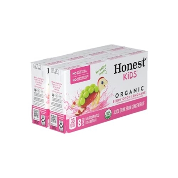 Honest Kids Berry Good Lemonade - Organic & Refreshing Drink