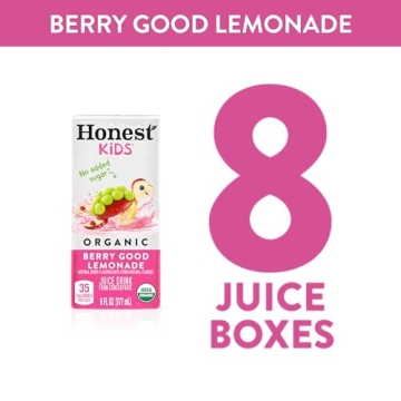 Honest Kids Berry Good Lemonade - Organic & Refreshing Drink