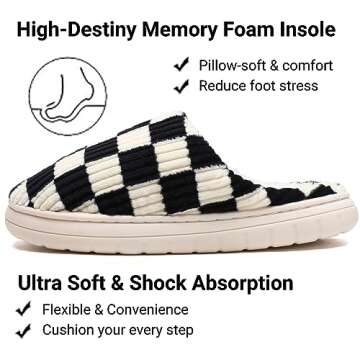 Guyarns Women's Fuzzy Slippers - Ultimate Comfort & Style