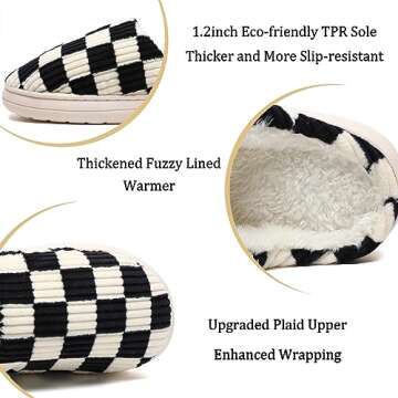 Guyarns Women's Fuzzy Slippers - Ultimate Comfort & Style