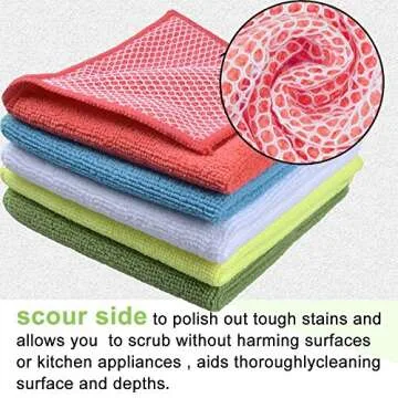 Best Microfiber Dish Cloths for Effective Kitchen Cleaning