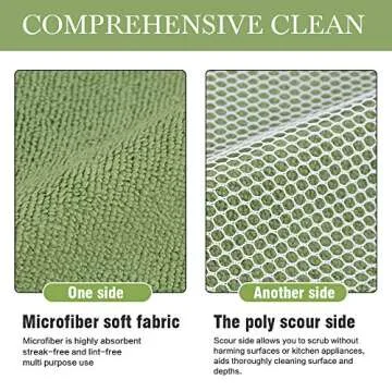 Best Microfiber Dish Cloths for Effective Kitchen Cleaning