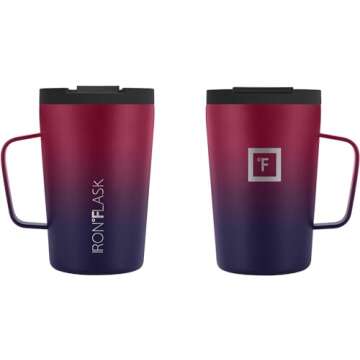 IRON °FLASK 12oz Vacuum Insulated Travel Tumbler