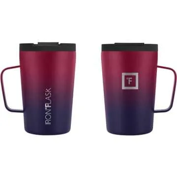 IRON °FLASK 12oz Vacuum Insulated Travel Tumbler