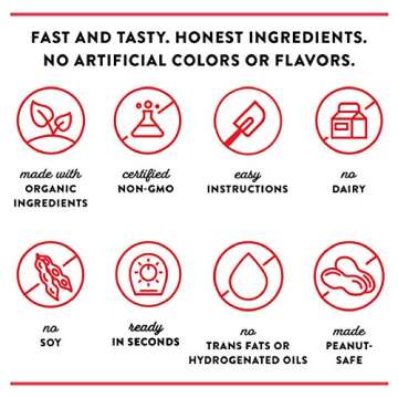 Miss Jones Baking Organic Cookie In A Cup, Microwave in Under a Minute, Quick Mix, Less Mess Than a Mug: Gooey Chocolate Chip Cookie (Pack of 12)