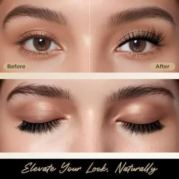 Bepholan Mink Fake Eyelashes 3-Pack for Natural Glam