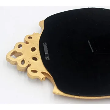 Antique Gold Resin Frame Mirror Elegant Home Decor