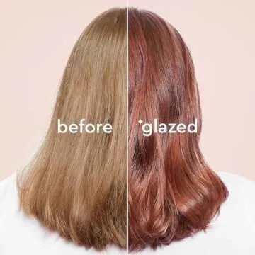Glaze Color Conditioning Gloss - Tinted Moisturizer for Brown or Red Hair, Boosts Color and Shine, R...