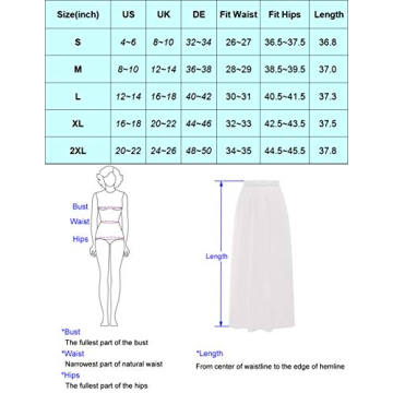 Kate Kasin Anti-Static Lace Half Slip Silky Comfort Underskirt