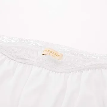 Kate Kasin Anti-Static Lace Half Slip Silky Comfort Underskirt