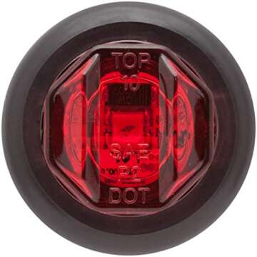 Optronics MCL12RK Universal Fit Red Marker/Clearance Light Kit