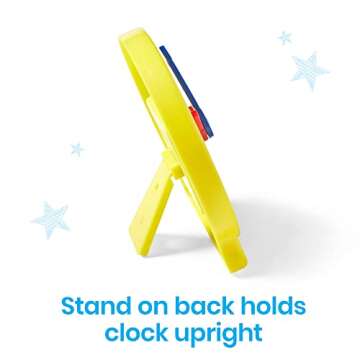 hand2mind Mini Geared Clock, Telling Time Teaching Clock, Learn to Tell Time Clock, Analog Learning Clock, Clock for Kids Learning to Tell Time, Teaching Time Classroom Clock (Set of 24)