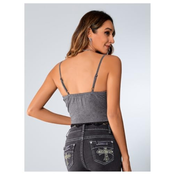 SOLY HUX Y2K Gothic Lace Top for Fashionable Women