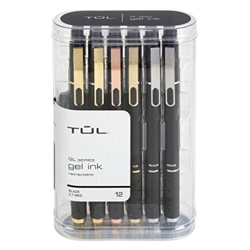 TUL Gel Pens - Premium Quality Retractable Gel Pens for Effortless Writing