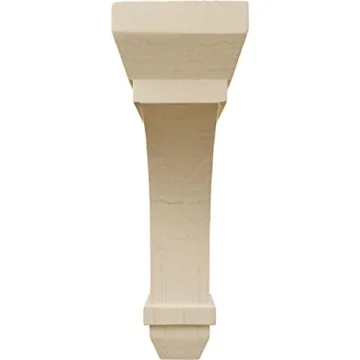 Ekena Millwork Stockport Wood Brackets, 2.25"x5"x7"