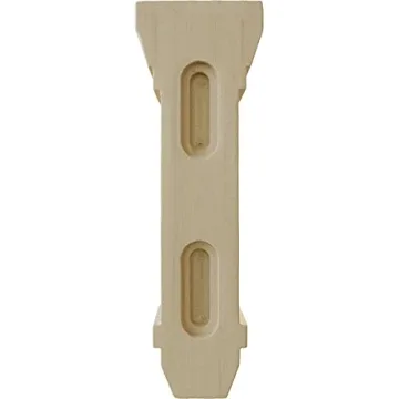 Ekena Millwork Stockport Wood Brackets, 2.25"x5"x7"