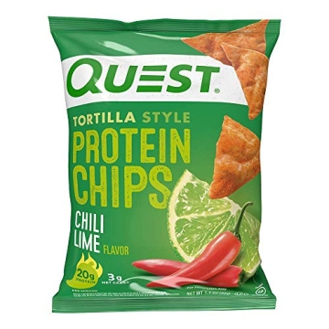 Quest Nutrition Chili Lime Tortilla Chips - 20g Protein, Low Carb