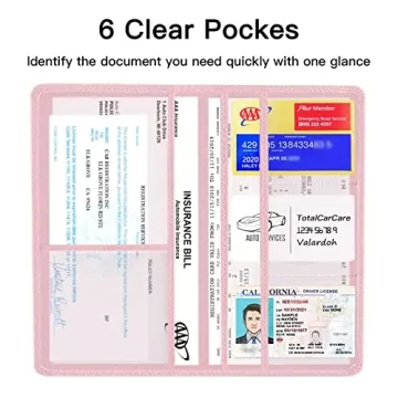 Valardoh Premium Car Document Holder for Organized Driving