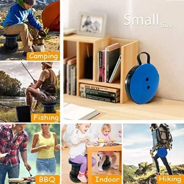 Hesanzol Portable Telescoping Stool - Durable & Adjustable