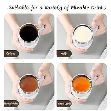 Automatic Magnetic Stirring Coffee Mug for All Drinks