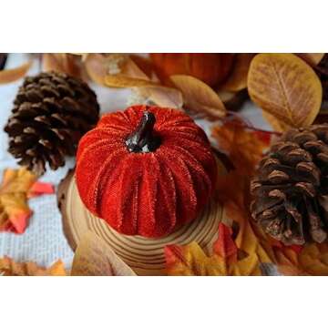 16 Velvet Pumpkin Decor for Cozy Autumn Vibes