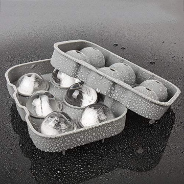 Ticent Ice Cube Trays Set for Perfect Whiskey & Cocktail Chilling