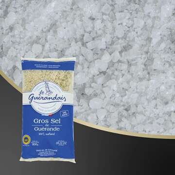 Le Guerandais Coarse Sea Salt Gros Sel De Guerande, 1.76 Pound