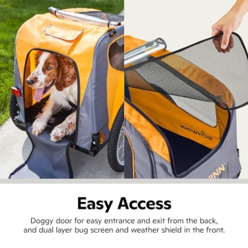 Schwinn Rascal Bike Dog Trailer - Safe & Convenient
