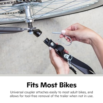 Schwinn Rascal Bike Dog Trailer - Safe & Convenient