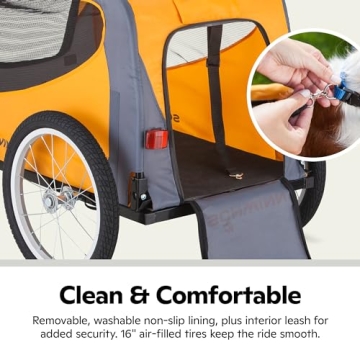 Schwinn Rascal Bike Dog Trailer - Safe & Convenient