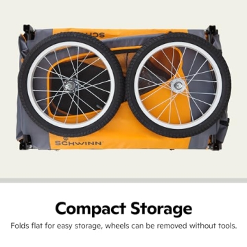 Schwinn Rascal Bike Dog Trailer - Safe & Convenient