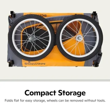 Schwinn Rascal Bike Dog Trailer - Safe & Convenient