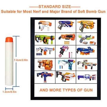 AMOSTING Refill Darts 200PCS Bullets Ammo Pack for Nerf N-Strike Elite 2.0 Series DinoSquad – Comp...