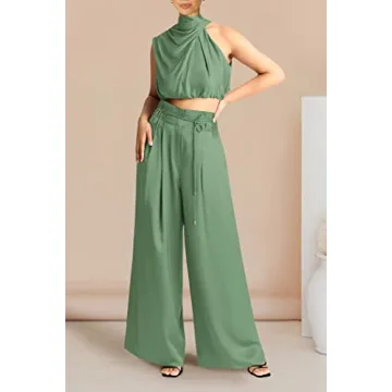 PRETTYGARDEN Women's 2 Piece Outfits for Summer Style