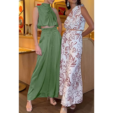 PRETTYGARDEN Women's 2 Piece Outfits for Summer Style
